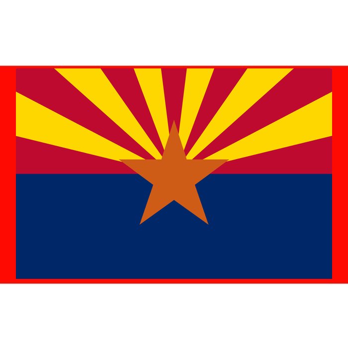 Arizona Flag Bumper Sticker