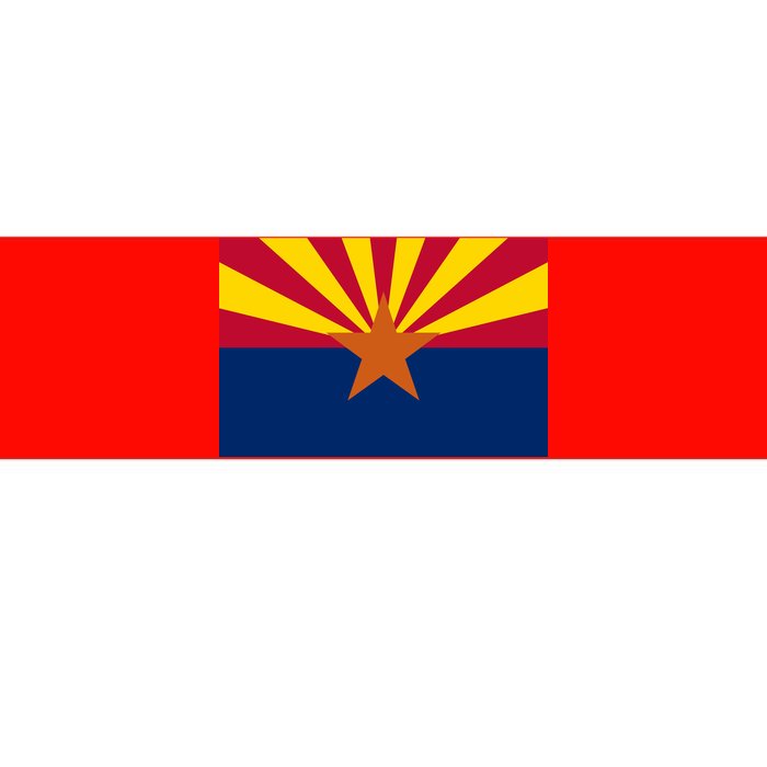 Arizona Flag Bumper Sticker