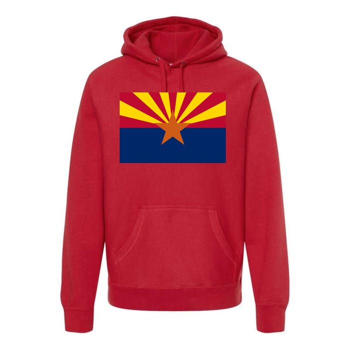 Arizona Flag Premium Hoodie