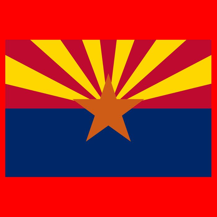 Arizona Flag Poster