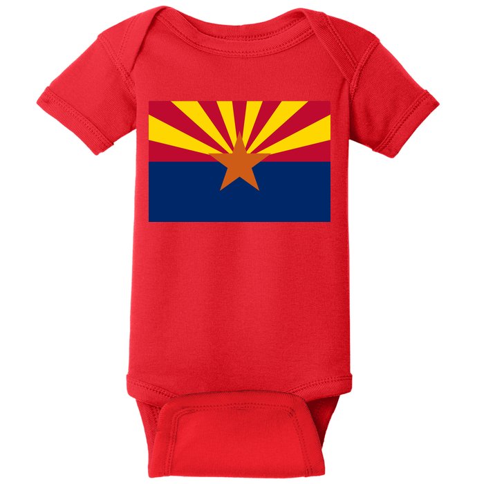 Arizona Flag Baby Bodysuit