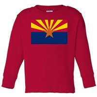 Arizona Flag Toddler Long Sleeve Shirt