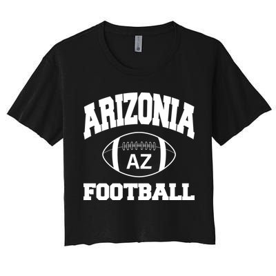 Arizona Football Classic AZ Logo Crop Top