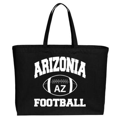 Arizona Football Classic AZ Logo Cotton Canvas Jumbo Tote