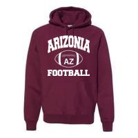 Arizona Football Classic AZ Logo Premium Hoodie