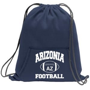 Arizona Football Classic AZ Logo Sweatshirt Cinch Pack Bag