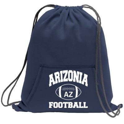 Arizona Football Classic AZ Logo Sweatshirt Cinch Pack Bag