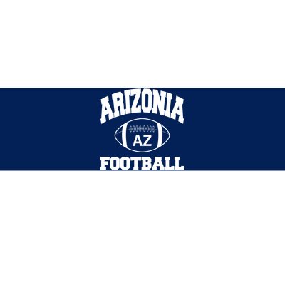 Arizona Football Classic AZ Logo Bumper Sticker