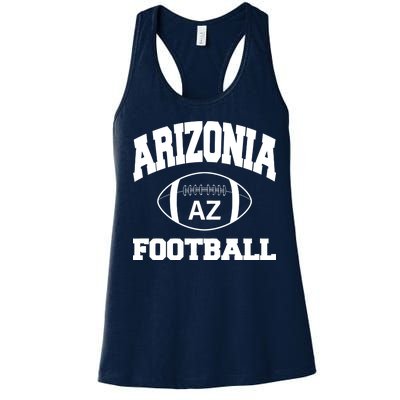 Arizona Football Classic AZ Logo Women's Racerback Tank