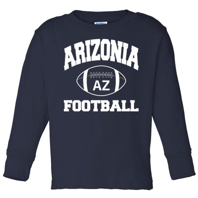 Arizona Football Classic AZ Logo Toddler Long Sleeve Shirt