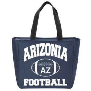 Arizona Football Classic AZ Logo Zip Tote Bag