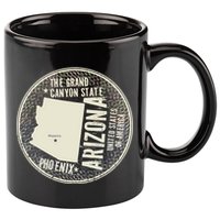 Arizona Grand Canyon State Retro Circle 11oz C Handle Ceramic Mug