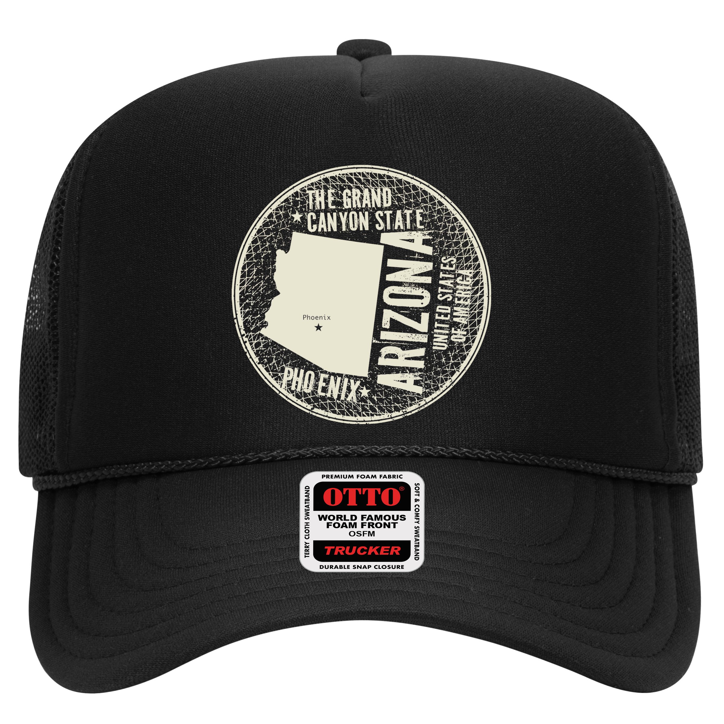 Arizona Grand Canyon State Retro Circle Hat