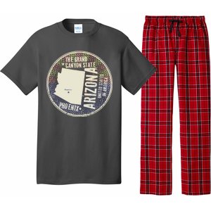 Arizona Grand Canyon State Retro Circle Pajama Set