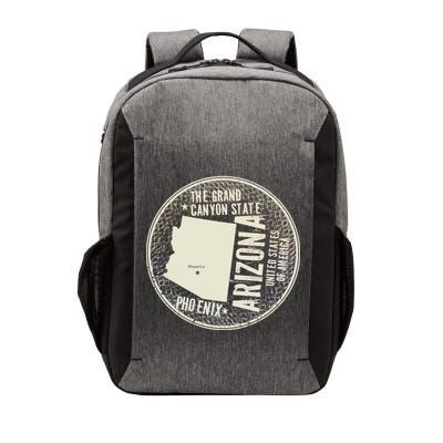 Arizona Grand Canyon State Retro Circle Vector Backpack