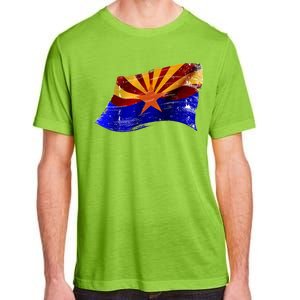 Arizona Grunge Flag Adult ChromaSoft Performance T-Shirt