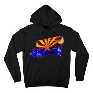 Arizona Grunge Flag Hoodie