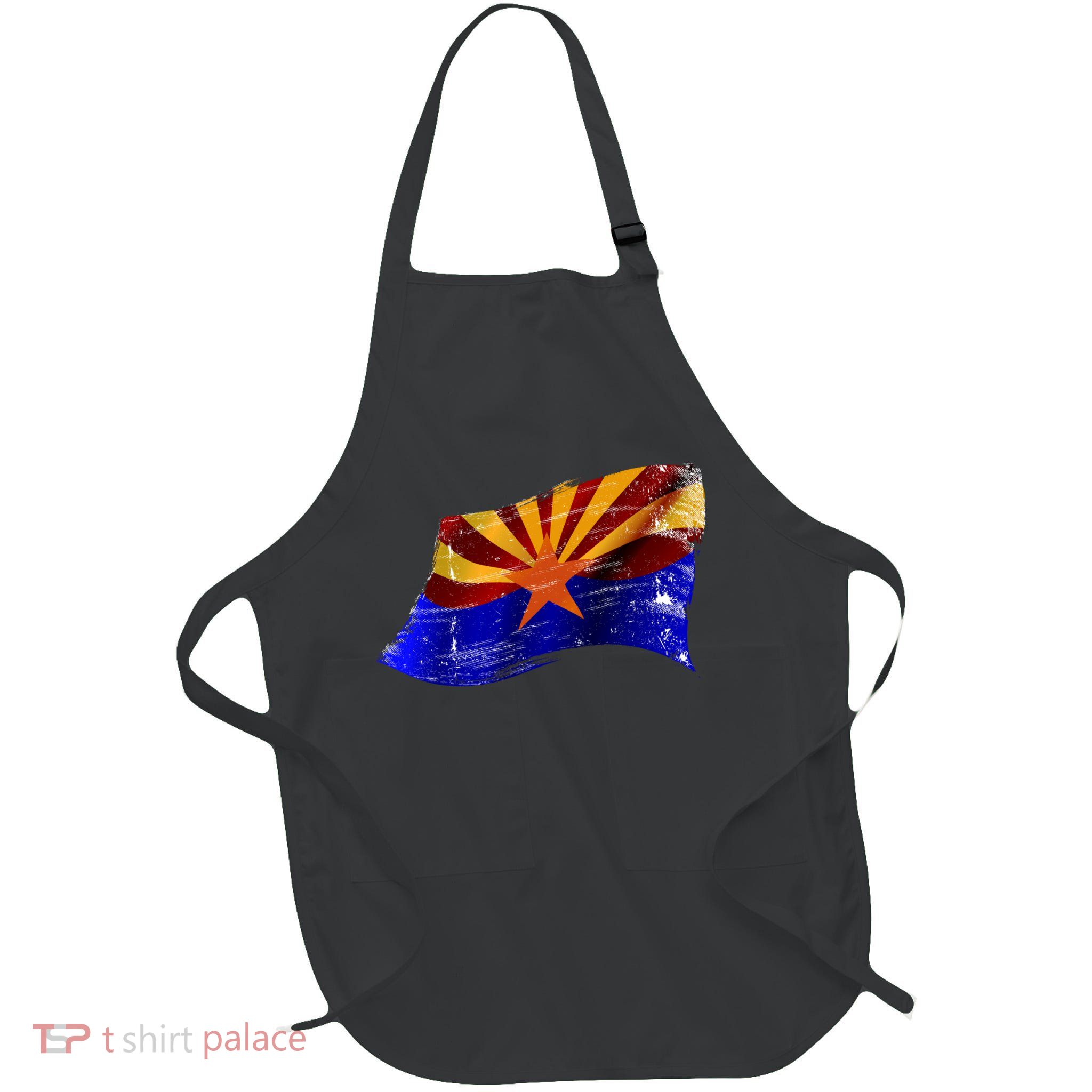 Arizona Grunge Flag Apron