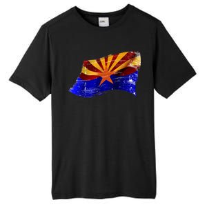 Arizona Grunge Flag Tall Fusion ChromaSoft Performance T-Shirt