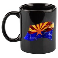 Arizona Grunge Flag 11oz C Handle Ceramic Mug