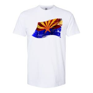 Arizona Grunge Flag Softstyle CVC T-Shirt