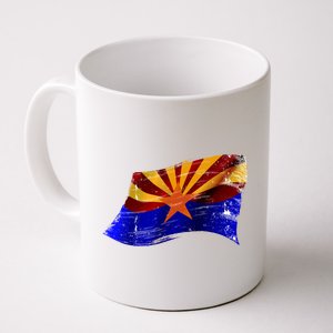 Arizona Grunge Flag Coffee Mug