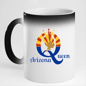 Arizona Queen 11oz Black Color Changing Mug