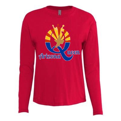 Arizona Queen Womens Cotton Relaxed Long Sleeve T-Shirt