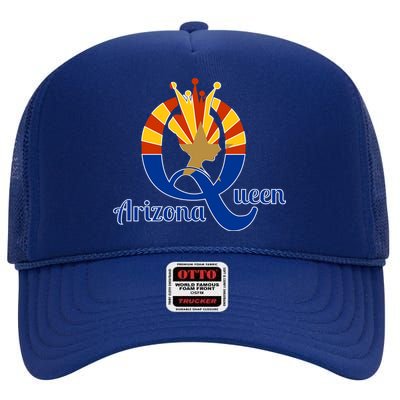 Arizona Queen High Crown Mesh Back Trucker Hat