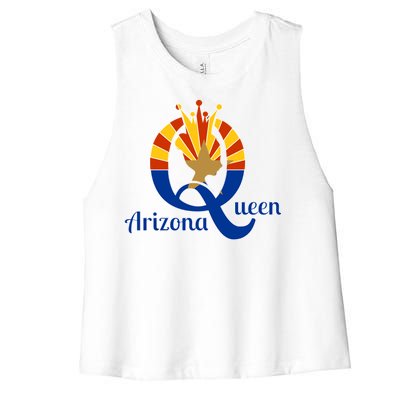 Arizona Queen Women's Racerback Cropped Tank