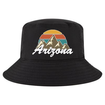 Arizona Retro AZ Mountain Cool Comfort Performance Bucket Hat