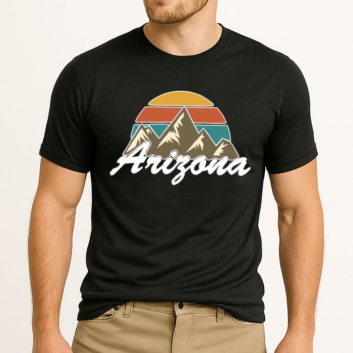 Arizona Retro AZ Mountain Performance Shirt