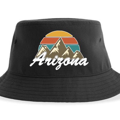 Arizona Retro AZ Mountain Sustainable Bucket Hat