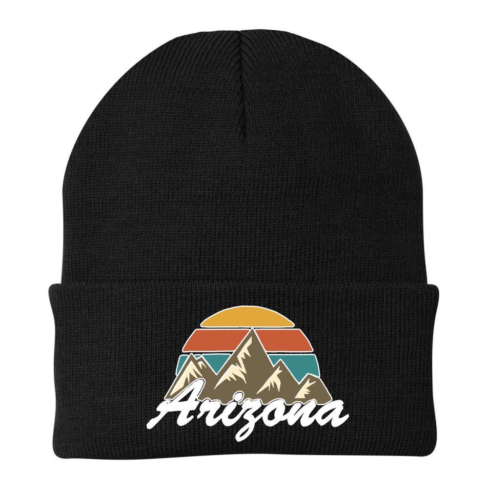 Arizona Retro AZ Mountain Beanie