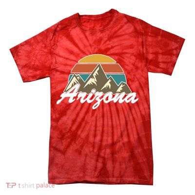 Arizona Retro AZ Mountain Tie-Dye T-Shirt