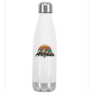 Arizona Retro AZ Mountain Stainless Steel Insulated Water Bottle