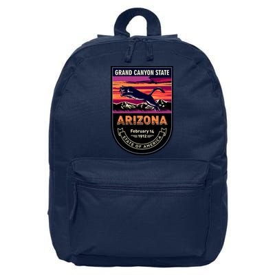 Arizona State Emblem 16 in Basic Backpack