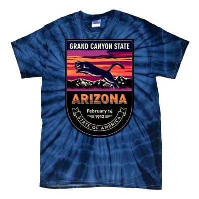 Arizona State Emblem Tie-Dye T-Shirt