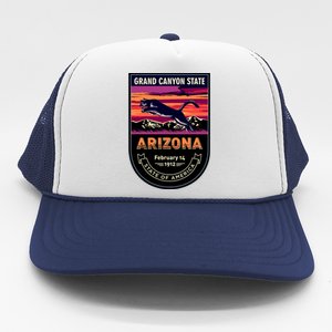 Arizona State Emblem Trucker Hat