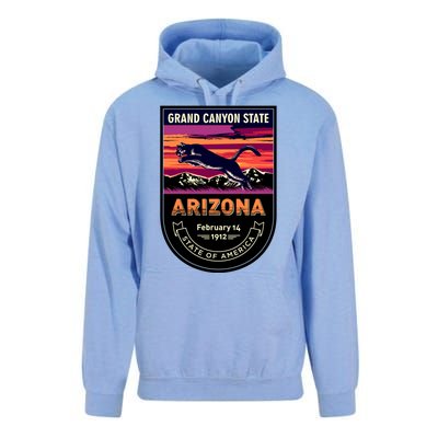 Arizona State Emblem Unisex Surf Hoodie