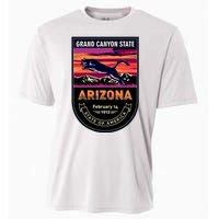 Arizona State Emblem Cooling Performance Crew T-Shirt