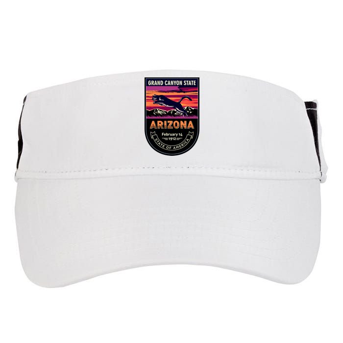 Arizona State Emblem Adult Drive Performance Visor