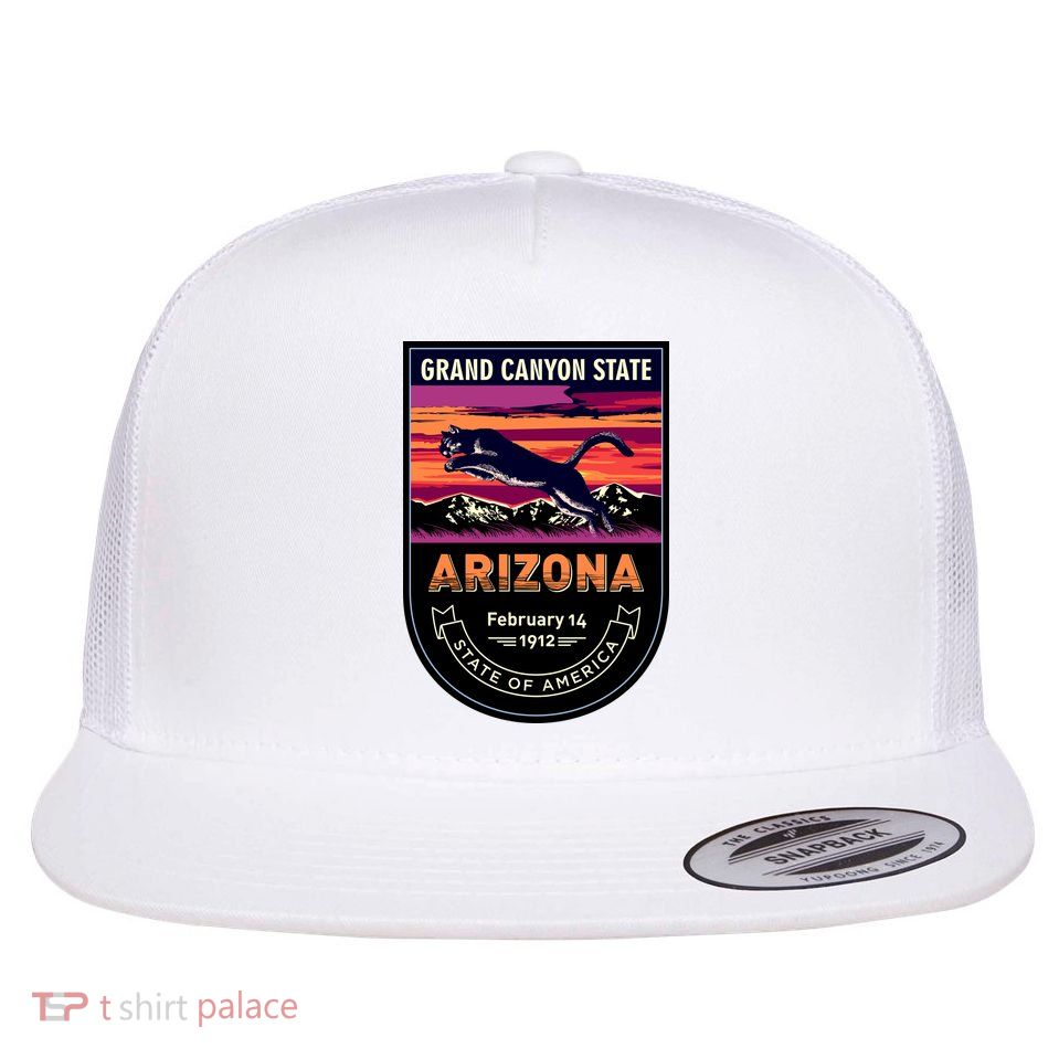 Arizona State Emblem Flatbill Hat