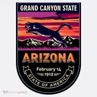 Arizona State Emblem Flatbill Hat