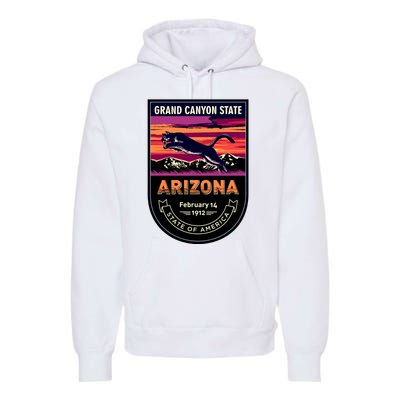 Arizona State Emblem Premium Hoodie