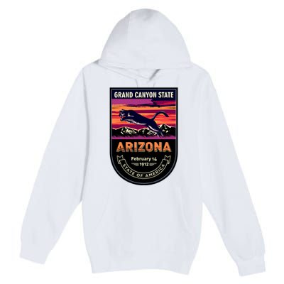 Arizona State Emblem Premium Pullover Hoodie