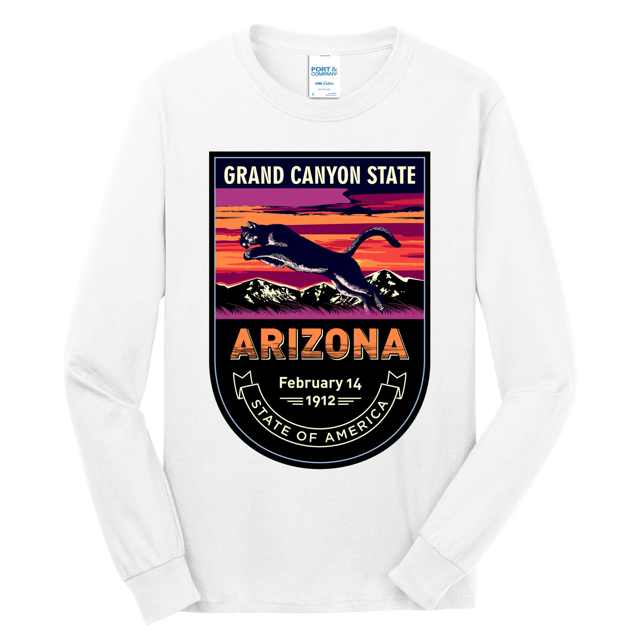 Arizona State Emblem Tall Long Sleeve T-Shirt
