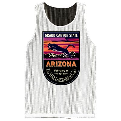 Arizona State Emblem Mesh Reversible Basketball Jersey Tank