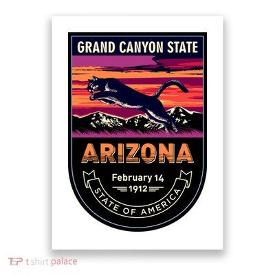 Arizona State Emblem Poster