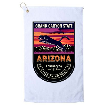 Arizona State Emblem Golf Towel